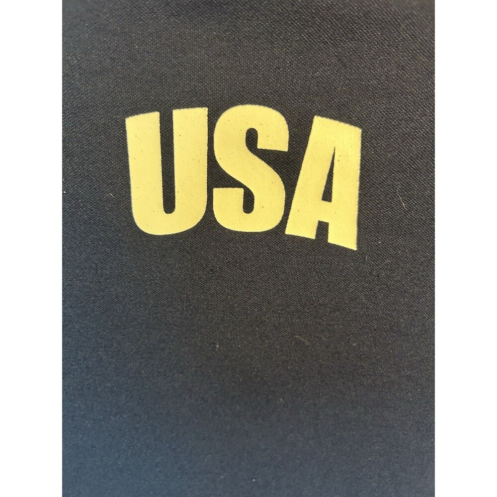 FIFA 2010 World Cup South Africa USA Men’s Lrg Navy Full Zip Soccer Track Jacket - Picture 9 of 16